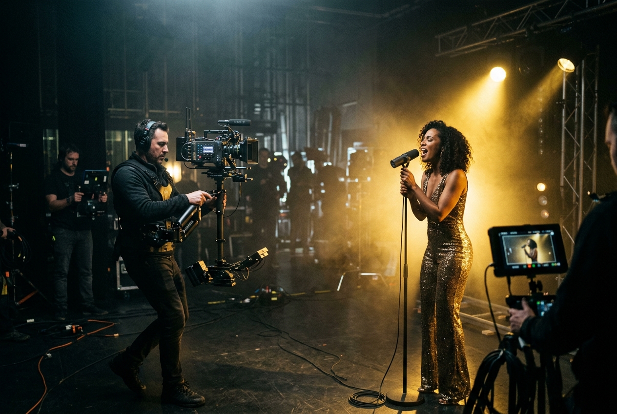 Tootbox Media music video production behind the scenes